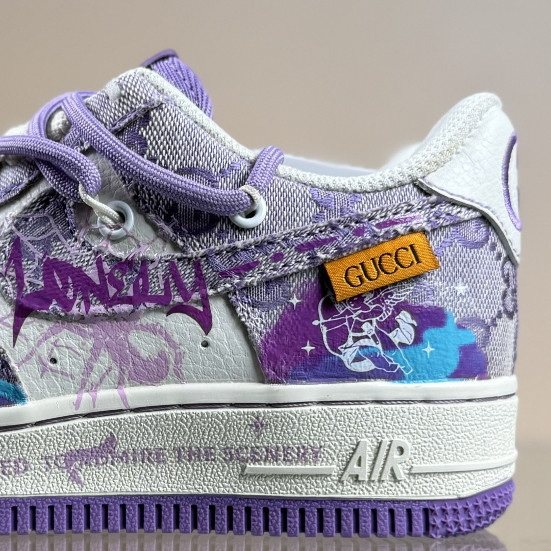 Nike Air Force 1'07 Low ”Dreaming” 手绘涂鸦 恋空织梦 空军一号低帮休闲板鞋 BD7700-202 Nike Air Force 1'07 Low ”Dreaming” 手绘涂鸦 恋空织梦 空军一号低帮休闲板鞋 BD7700-202