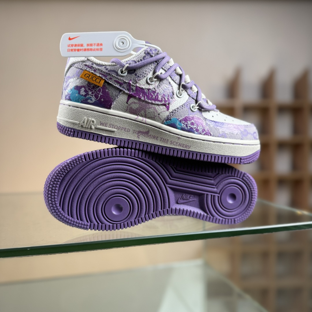 Nike Air Force 1'07 Low ”Dreaming” 手绘涂鸦 恋空织梦 空军一号低帮休闲板鞋 BD7700-202 Nike Air Force 1'07 Low ”Dreaming” 手绘涂鸦 恋空织梦 空军一号低帮休闲板鞋 BD7700-202