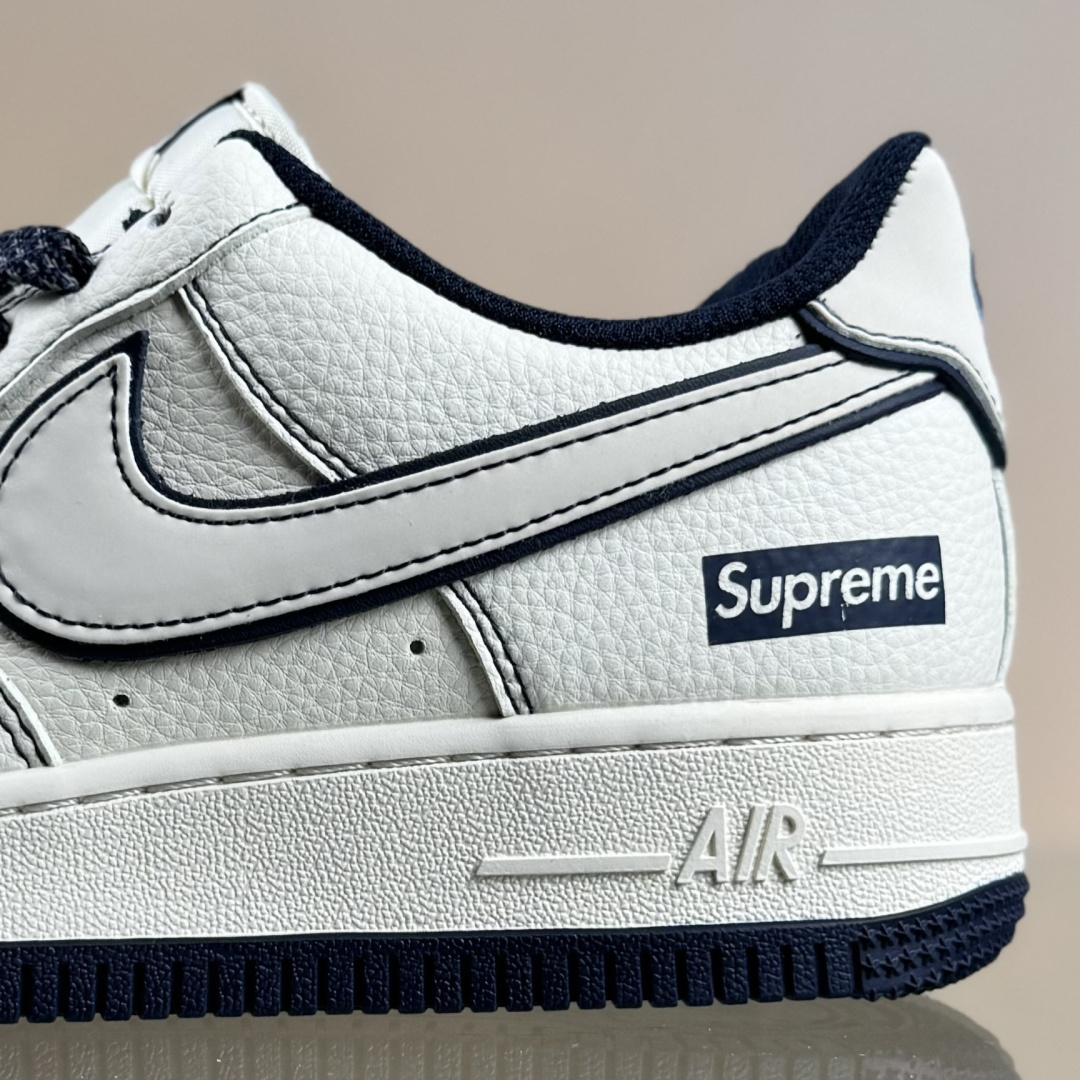 Nike Air Force 1'07 Low Supreme联名 米蓝兔八哥 空军一号低帮休闲板鞋 SM6668-113