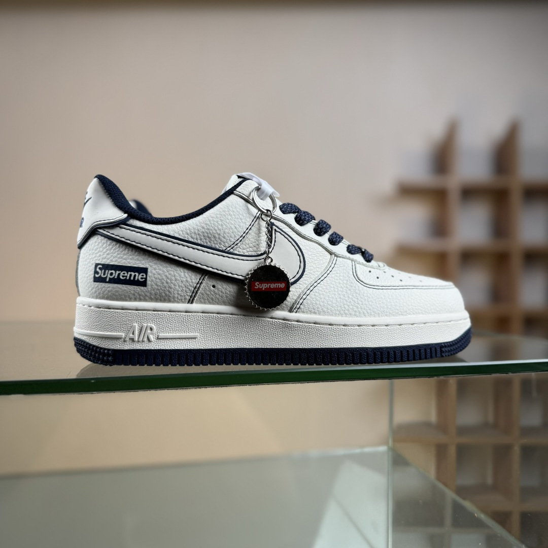 Nike Air Force 1’07 Low Supreme联名 米蓝兔八哥 空军一号低帮休闲板鞋 SM6668-113