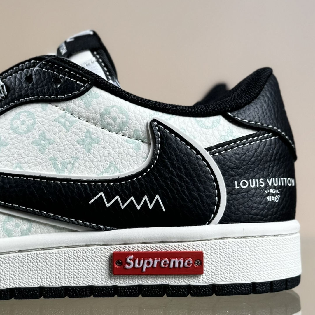 Travis Scott x Fragment Design x Air Jordan 1 Low SP AJ1 乔1LV联名 双拼黑荔纹 低帮文化休闲板鞋 CX5050-Y31-Top High Quatity Cheap Sneakers Fashion Clothing Clothes Bags handbags Shoes of all Brand wholesale With The best Quality And Beautiful Price from China Factory Chinese suppliers wholesaler seller Travis Scott x Fragment Design x Air Jordan 1 Low SP AJ1 乔1LV联名 双拼黑荔纹 低帮文化休闲板鞋 CX5050-Y31