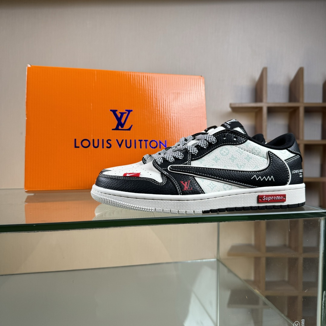 Travis Scott x Fragment Design x Air Jordan 1 Low SP AJ1 乔1LV联名 双拼黑荔纹 低帮文化休闲板鞋 CX5050-Y31-Top High Quatity Cheap Sneakers Fashion Clothing Clothes Bags handbags Shoes of all Brand wholesale With The best Quality And Beautiful Price from China Factory Chinese suppliers wholesaler seller Travis Scott x Fragment Design x Air Jordan 1 Low SP AJ1 乔1LV联名 双拼黑荔纹 低帮文化休闲板鞋 CX5050-Y31