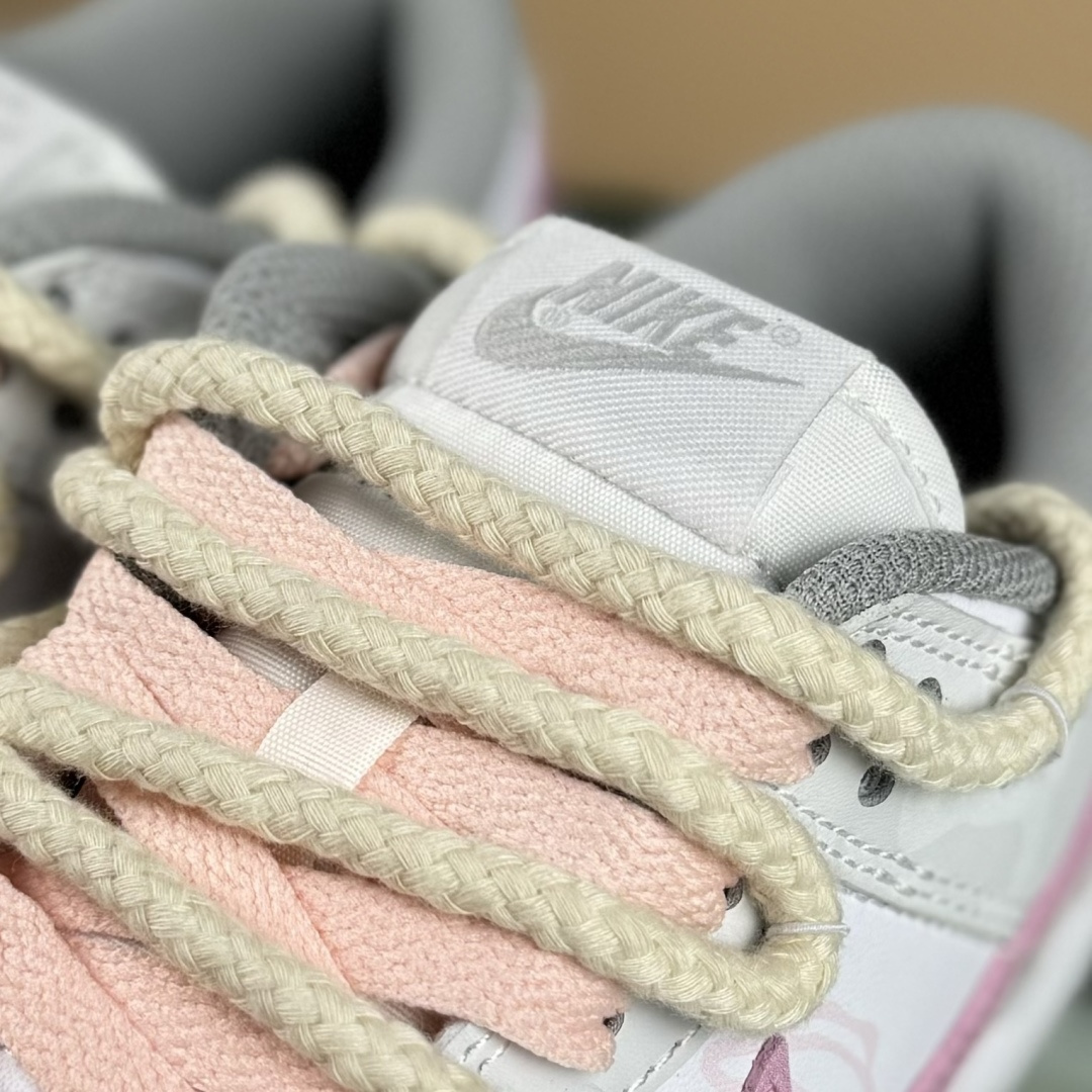 Nike SB Dunk Low ”Just Do It” 绑带 周年高端定制 低帮休闲板鞋 DD1503-103