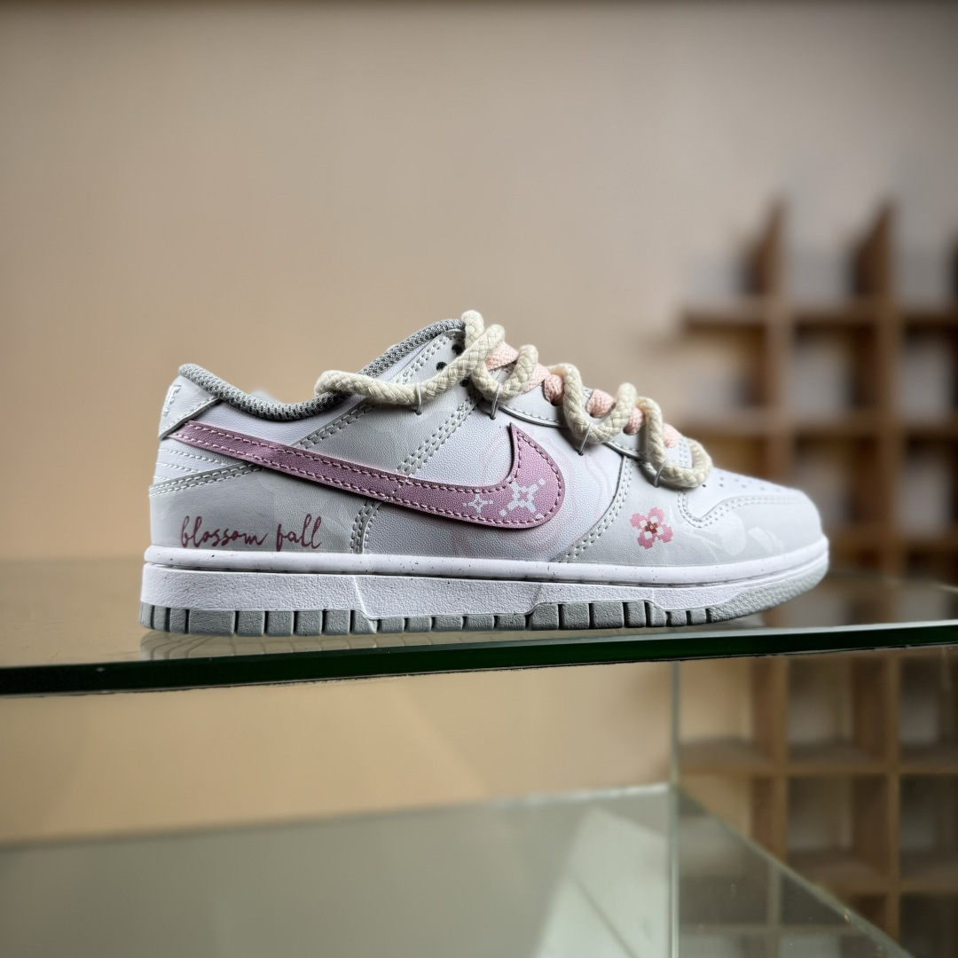 Nike SB Dunk Low ”Just Do It” 绑带 周年高端定制 低帮休闲板鞋 DD1503-103