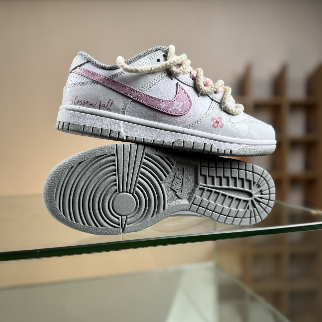 Nike SB Dunk Low ”Just Do It” 绑带 周年高端定制 低帮休闲板鞋 DD1503-103