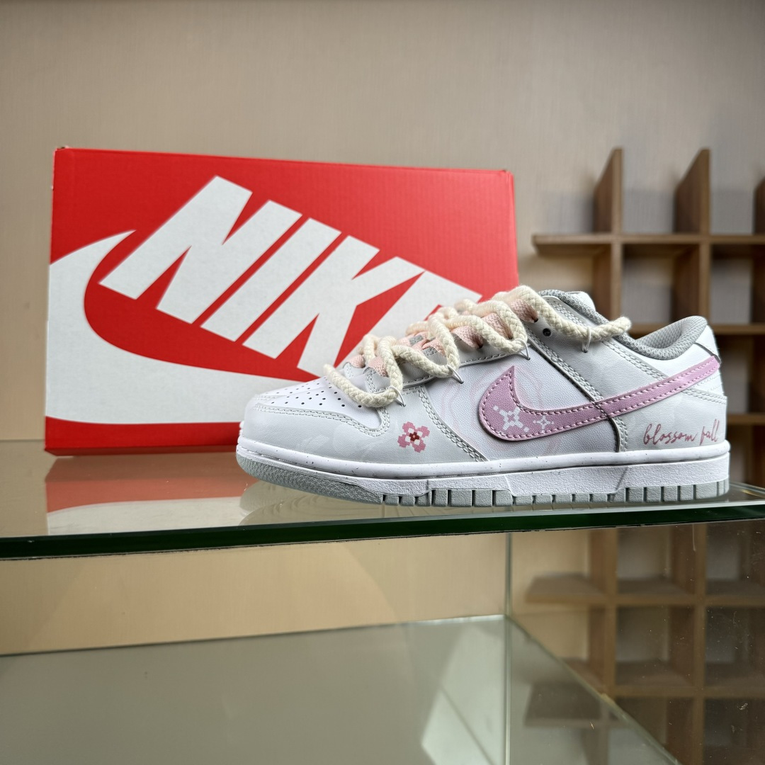 Nike SB Dunk Low ”Just Do It” 绑带 周年高端定制 低帮休闲板鞋 DD1503-103
