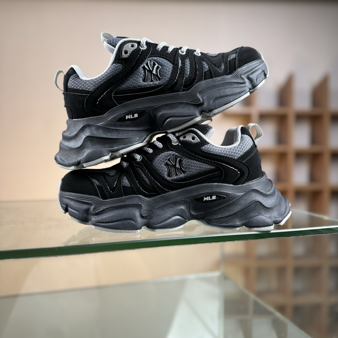 190 NY MLB Champ Chunky Vintage NB 纽约洋基队 增高厚底休闲板鞋 3ASHCC35N50BKS