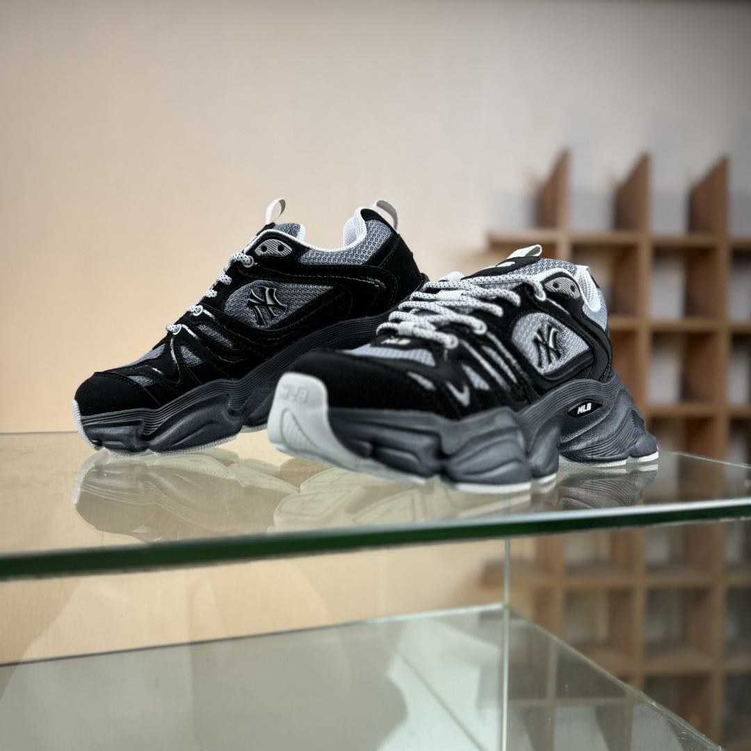 190 NY MLB Champ Chunky Vintage NB 纽约洋基队 增高厚底休闲板鞋 3ASHCC35N50BKS