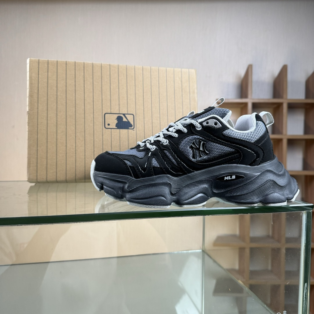 190 NY MLB Champ Chunky Vintage NB 纽约洋基队 增高厚底休闲板鞋 3ASHCC35N50BKS