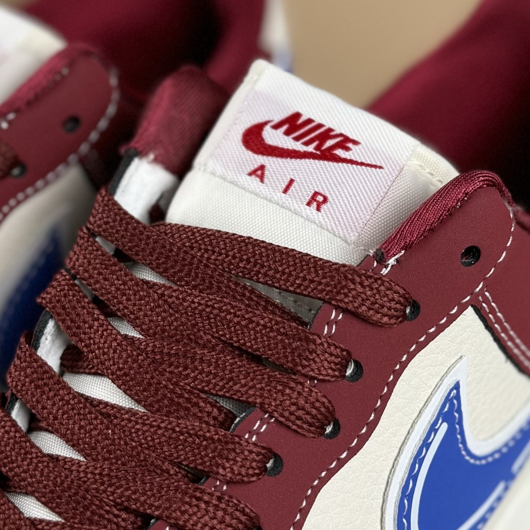 Nike Air Force 1'07 Low 斯图西联名 焦糖蓝勾 空军一号低帮休闲板鞋 SY1388-005