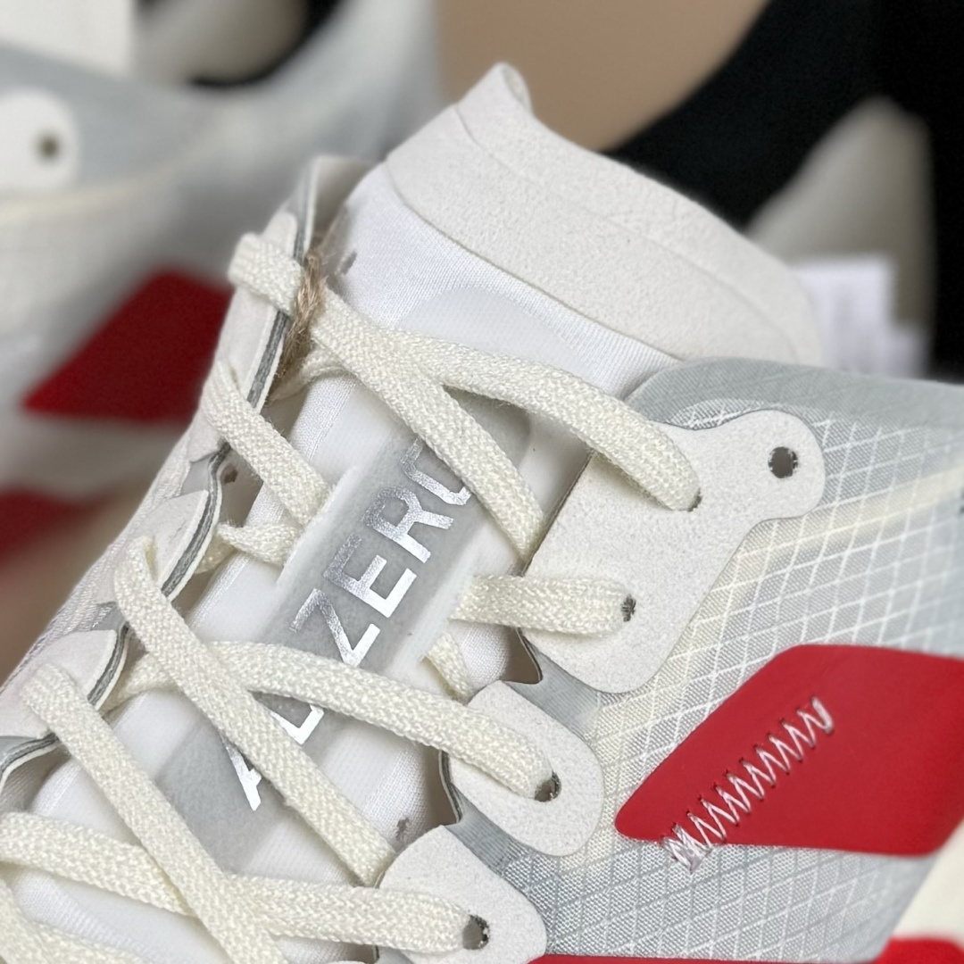 260 外贸版 Adidas Adizero Adios 4 M JR6363 阿迪透气轻盈低帮跑步鞋