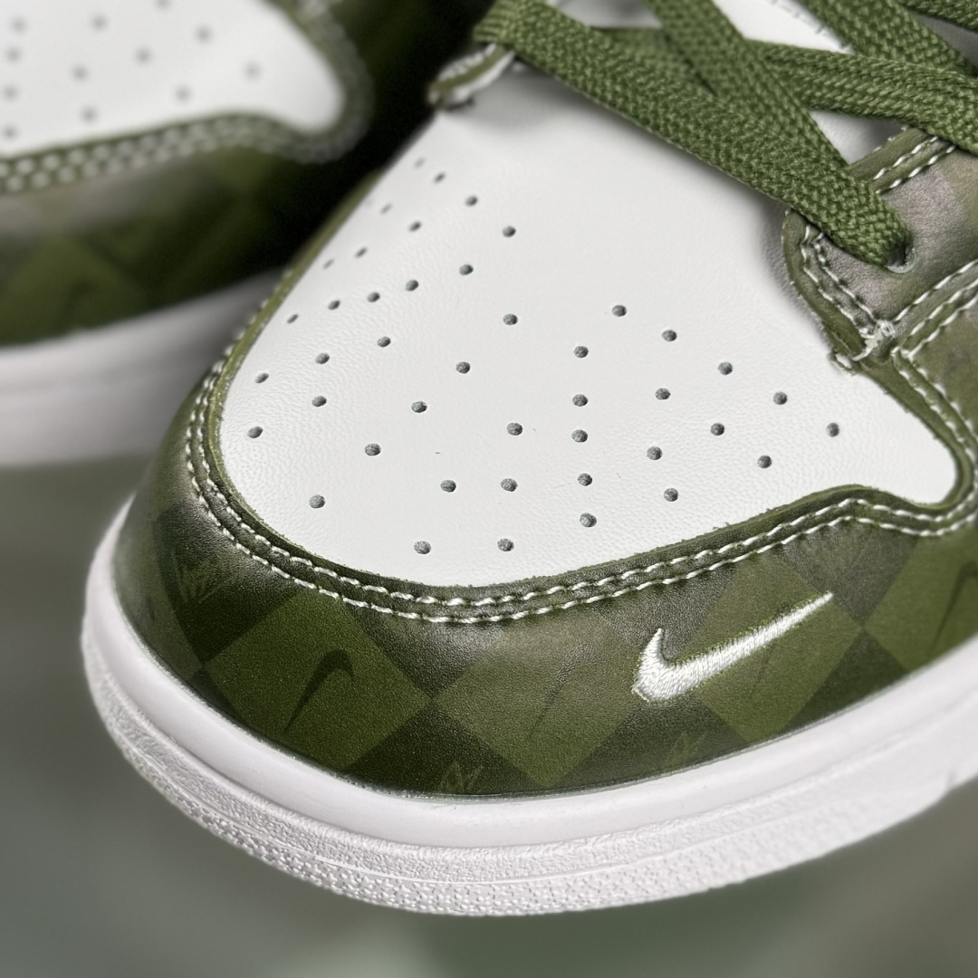 Nike SB Dunk Low x Stussy 绿白小勾 DG1988-010 Nike SB Dunk Low x Stussy 绿白小勾 DG1988-010