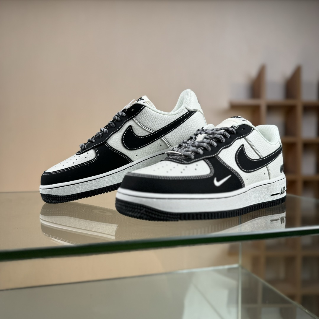 260 Nike Air Force 1'07 Low 经典黑白 空军一号低帮休闲板鞋 NH0601-574