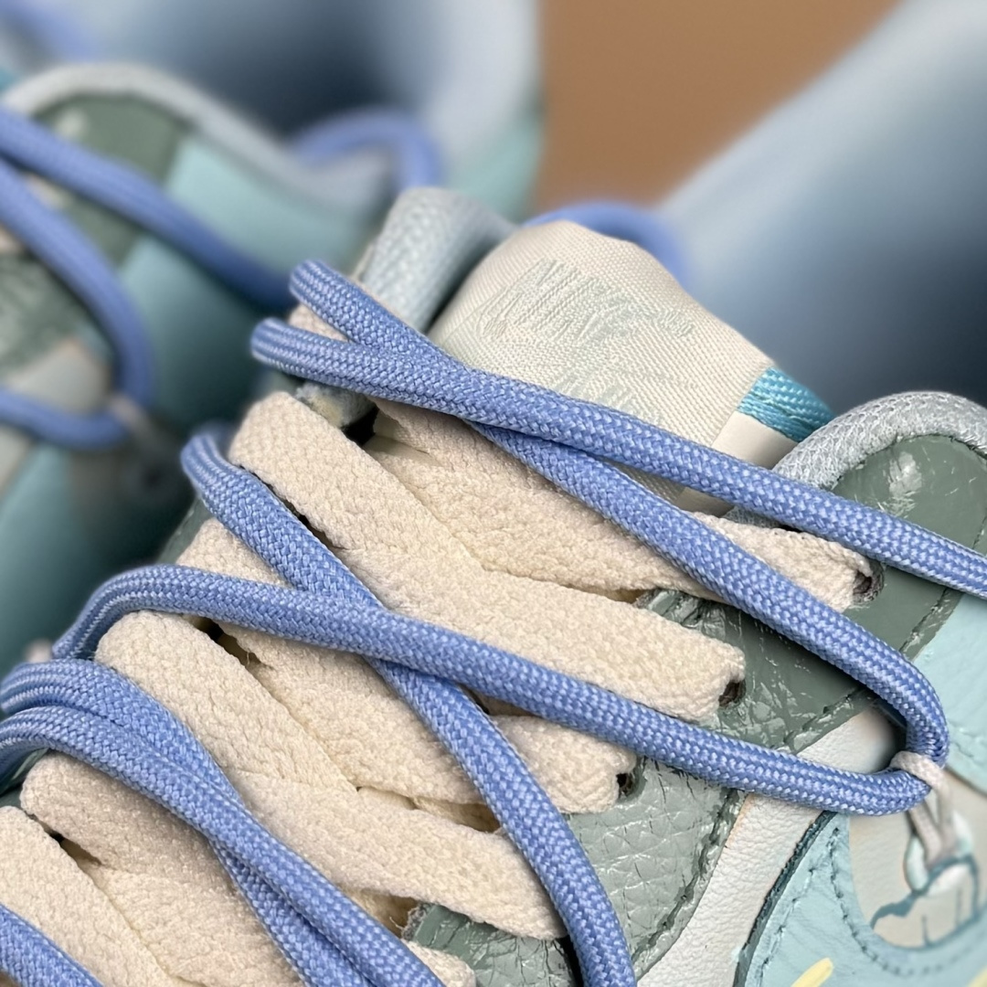 Nike Air Force 1'07 Low 手绘涂鸦 青空花屿 空军一号低帮休闲板鞋 KS6968-777