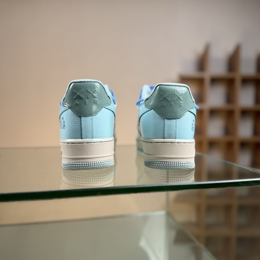 Nike Air Force 1'07 Low 手绘涂鸦 青空花屿 空军一号低帮休闲板鞋 KS6968-777