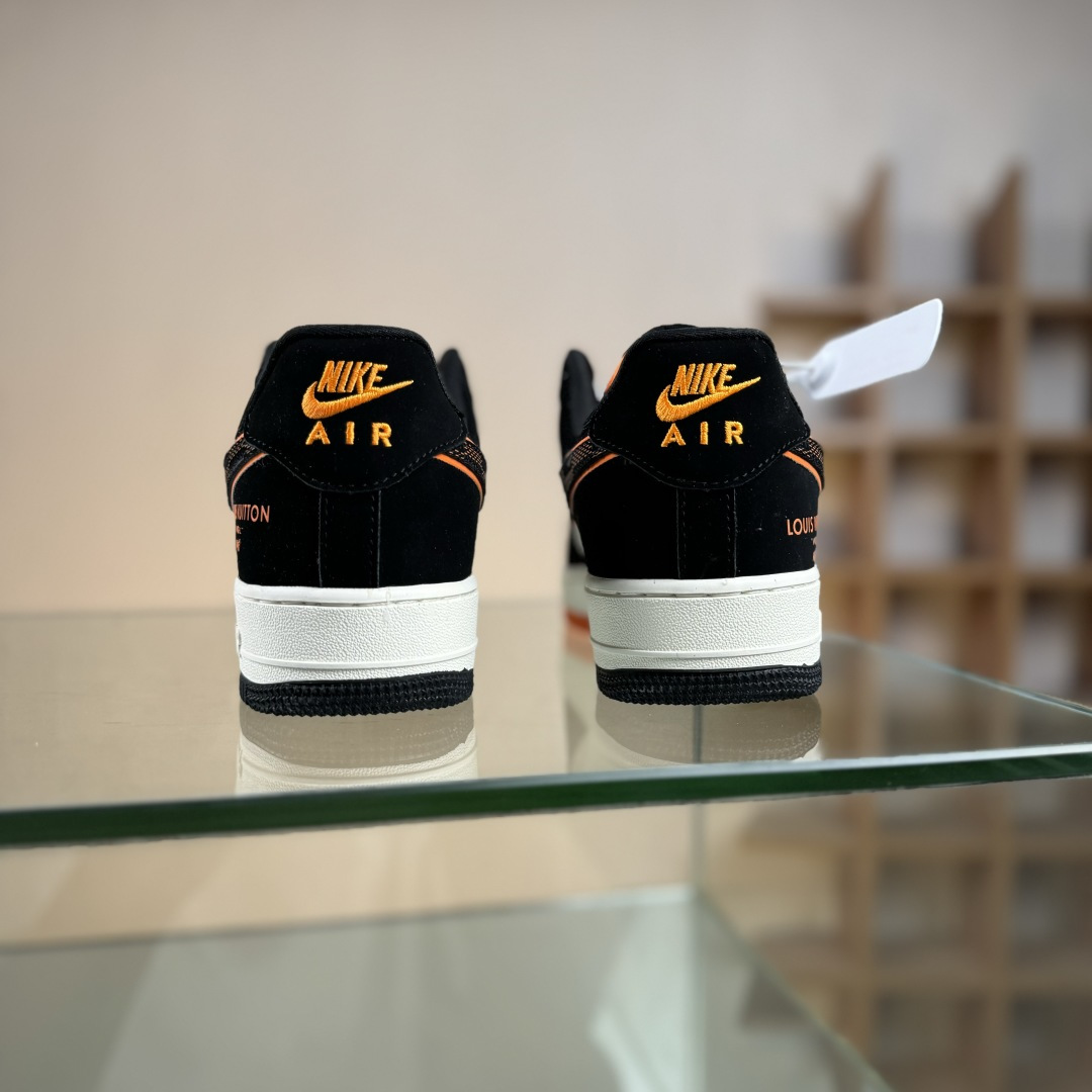 Nike Air Force 1 Low 07 x Louis Vuitton 黑白双小勾满天星 KJ1688-025