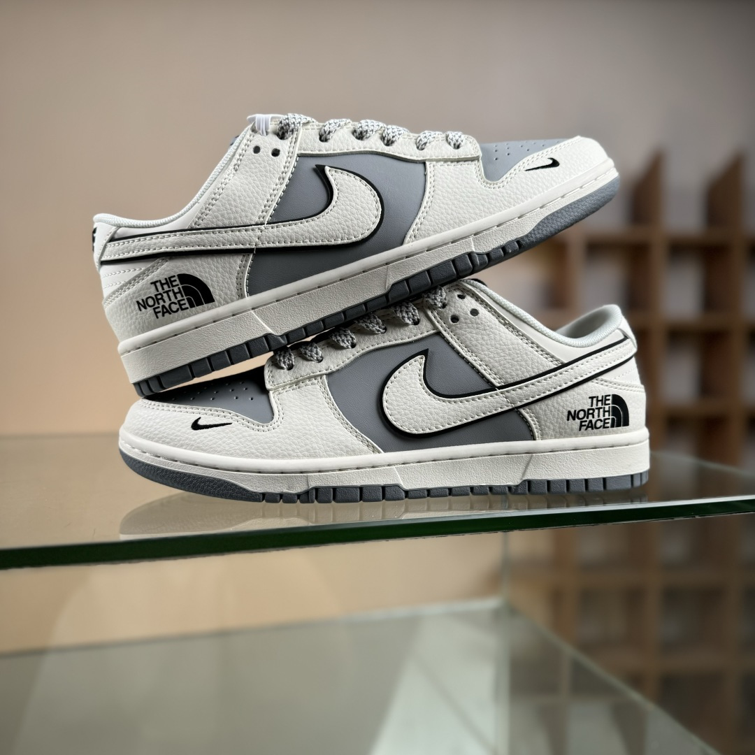 Nike SB Dunk Low x The North Face 白灰小勾满天星 JP1628-024