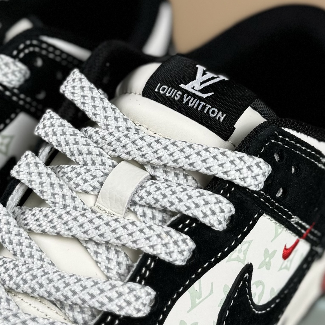 Nike SB Dunk Low LV联名 涂鸦印花 周年高端定制 低帮休闲板鞋 CX5050-Y19