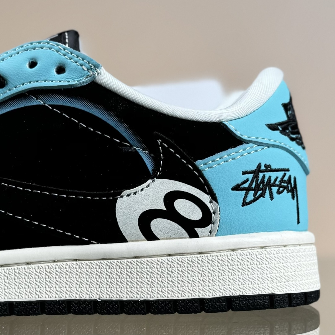 Travis Scott x Fragment Design x Air Jordan 1 Low SP AJ1 乔1UN联名 猪八蓝黑多勾 低帮文化休闲板鞋 DD7866-103 Travis Scott x Fragment Design x Air Jordan 1 Low SP AJ1 乔1UN联名 猪八蓝黑多勾 低帮文化休闲板鞋 DD7866-103