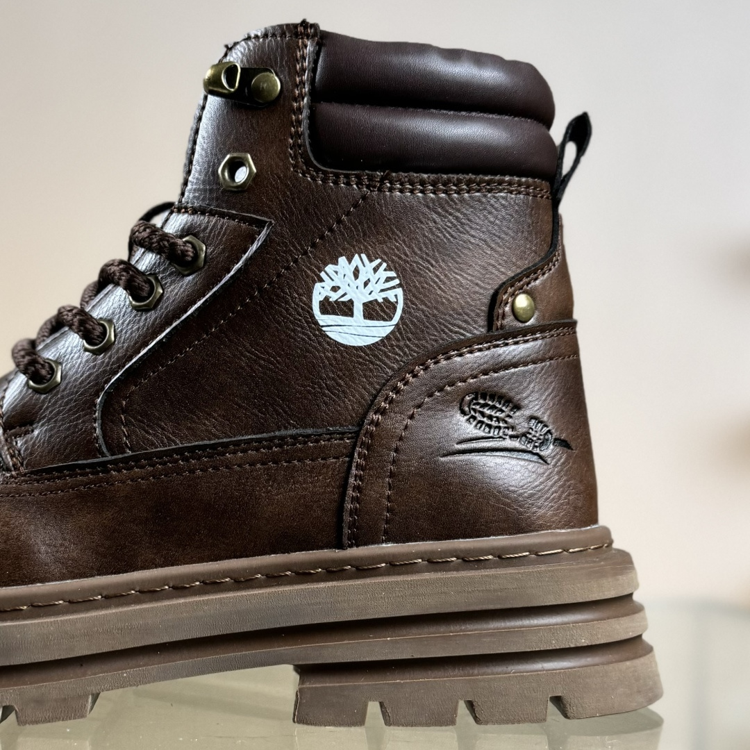 220 2025秋冬Timberland 天伯伦/添柏岚经典高帮休闲男鞋 黑色