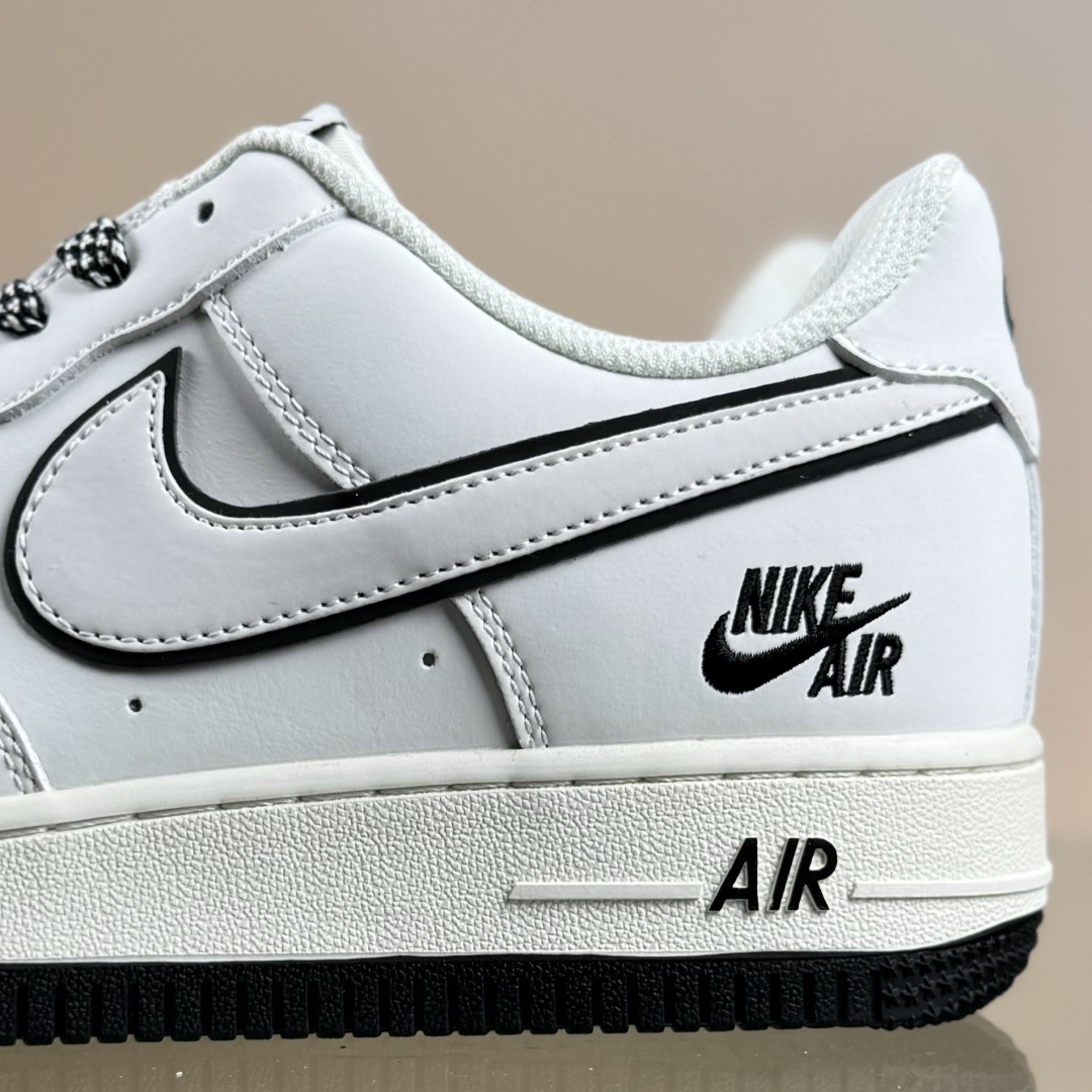 Nike Air Force 1'07 Low 米白黑 空军一号低帮休闲板鞋 CS5288-036