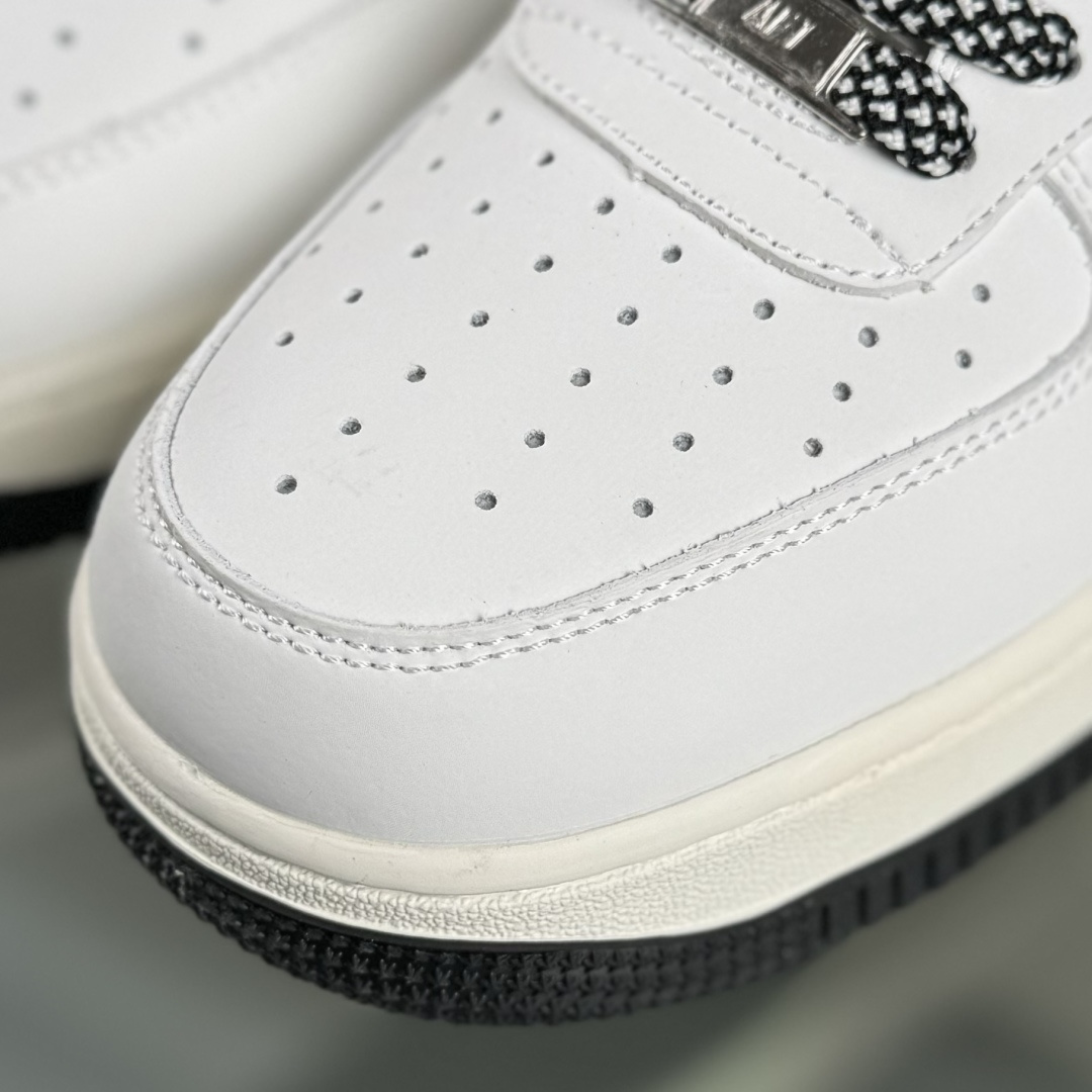 Nike Air Force 1'07 Low 米白黑 空军一号低帮休闲板鞋 CS5288-036