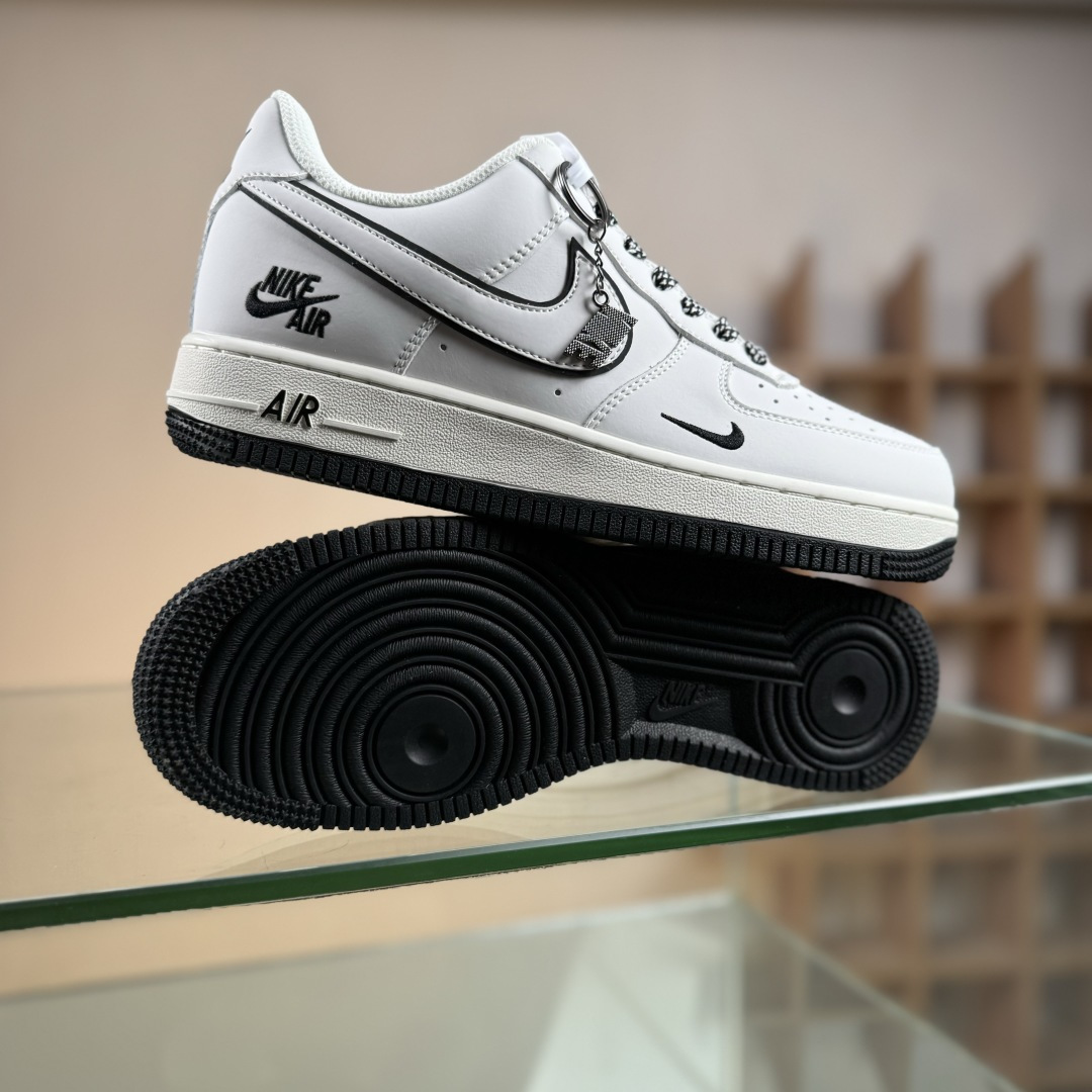Nike Air Force 1'07 Low 米白黑 空军一号低帮休闲板鞋 CS5288-036