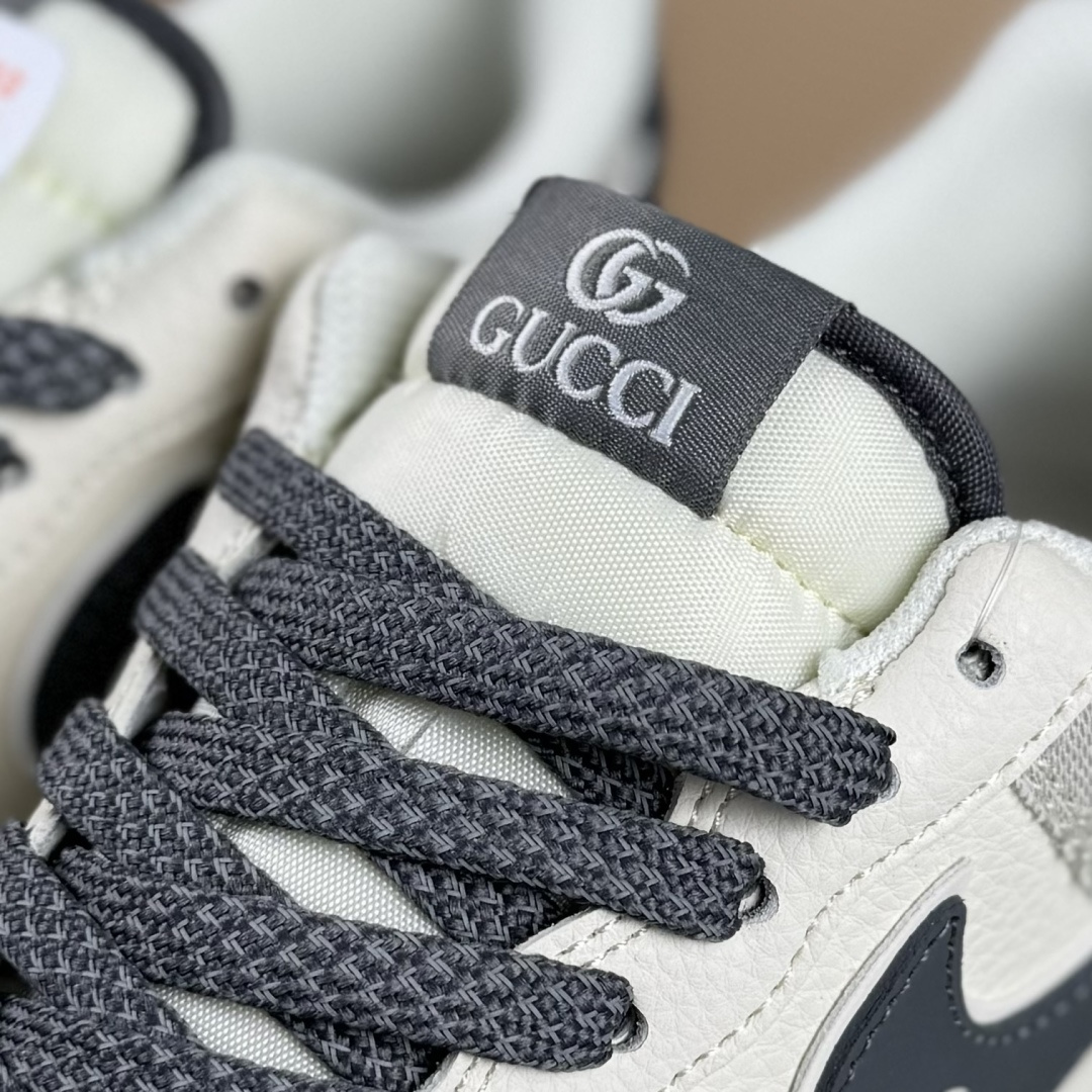 Nike Air Force 1'07 Low 迪奥联名 花纹米灰红 空军一号低帮休闲板鞋 MZ9588-808