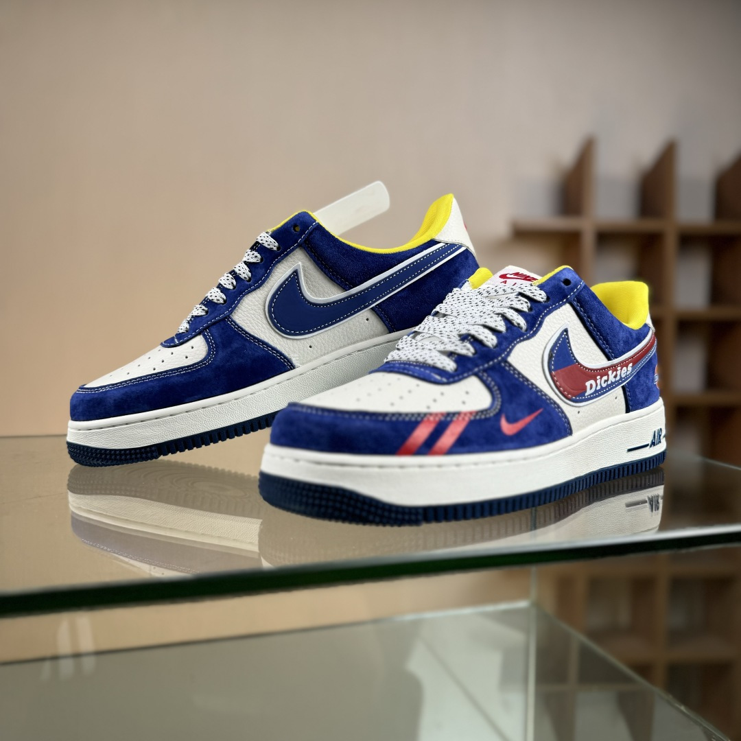Nike Air Force 1'07 Low Dickies联名 白蓝猪八 空军一号低帮休闲板鞋 SY1388-006 Nike Air Force 1'07 Low Dickies联名 白蓝猪八 空军一号低帮休闲板鞋 SY1388-006