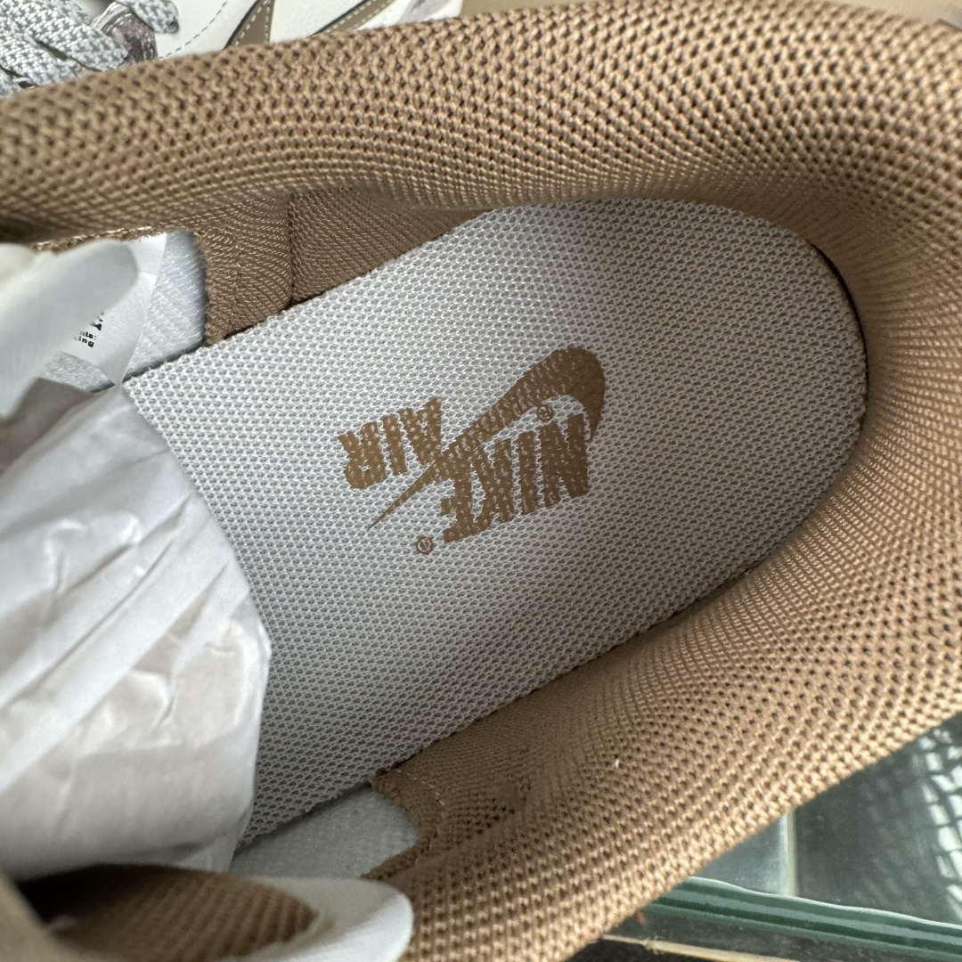 Travis Scott x Fragment Design x Air Jordan 1 Low SP AJ1 乔1LV联名 棕蟒纹 低帮文化休闲板鞋 XS7089-618