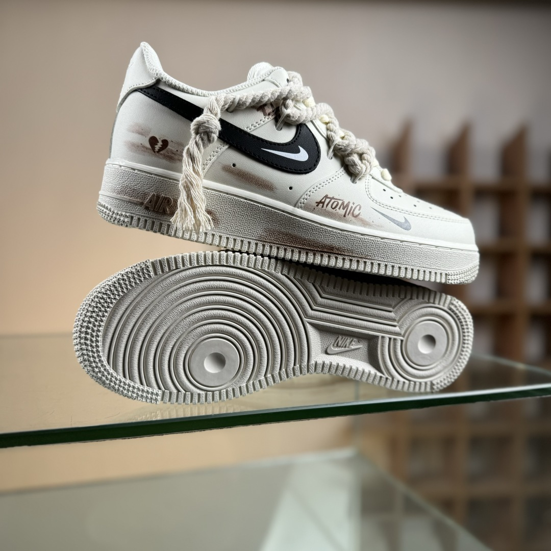 Nike Air Force 1'07 Low 做旧狂潮 空军一号低帮休闲板鞋 CD6951-153