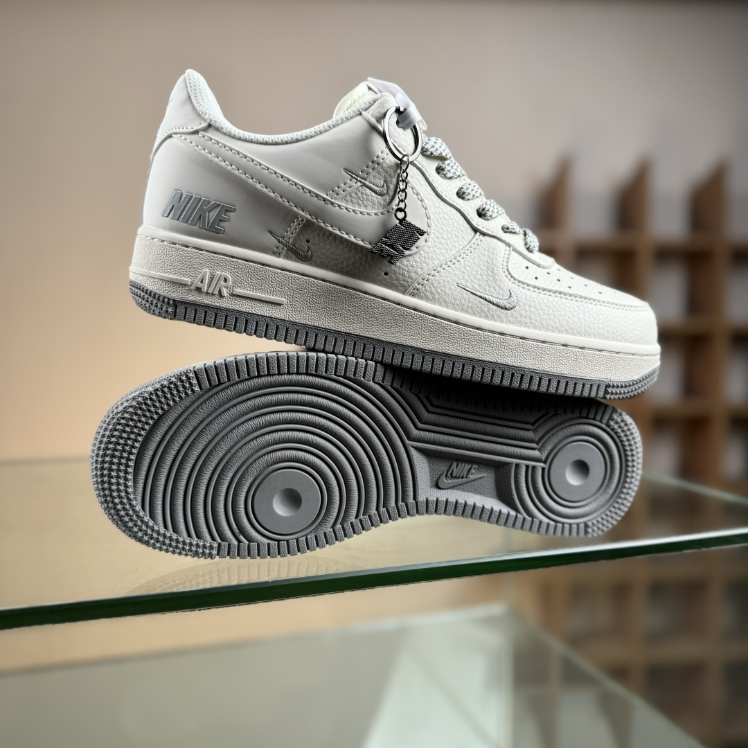 Nike Air Force 1'07 Low 米灰满天星 空军一号低帮休闲板鞋 XX3168-185