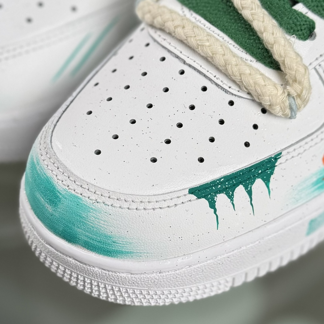 260 Nike Air Force 1'07 Low ”Aquarius” 手绘涂鸦 十二星座系列 金牛座 空军一号低帮休闲板鞋