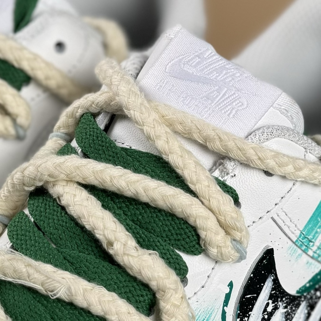 260 Nike Air Force 1'07 Low ”Aquarius” 手绘涂鸦 十二星座系列 金牛座 空军一号低帮休闲板鞋