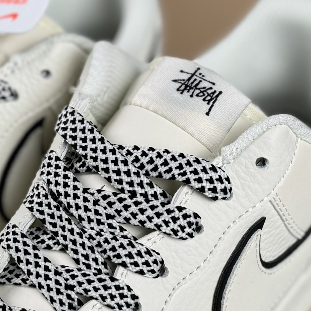 260 Nike Air Force 1'07 WB 斯图西联名 米白满天星 空军一号低帮休闲板鞋 CS5288-055
