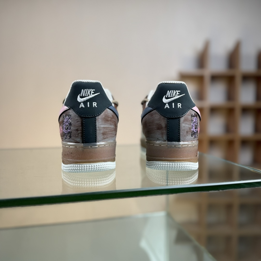 Nike Air Force 1'07 Low ”Mist Powder Diary” 手绘涂鸦 雾粉日记 空军一号低帮休闲板鞋 CW1888-680