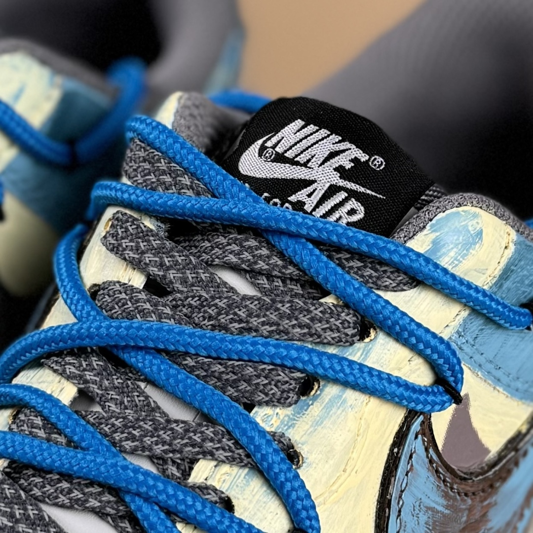 Nike Air Force 1'07 Low ”Mist Blue Hero” 手绘涂鸦 雾蓝英雄 空军一号低帮休闲板鞋 ZG0088-228