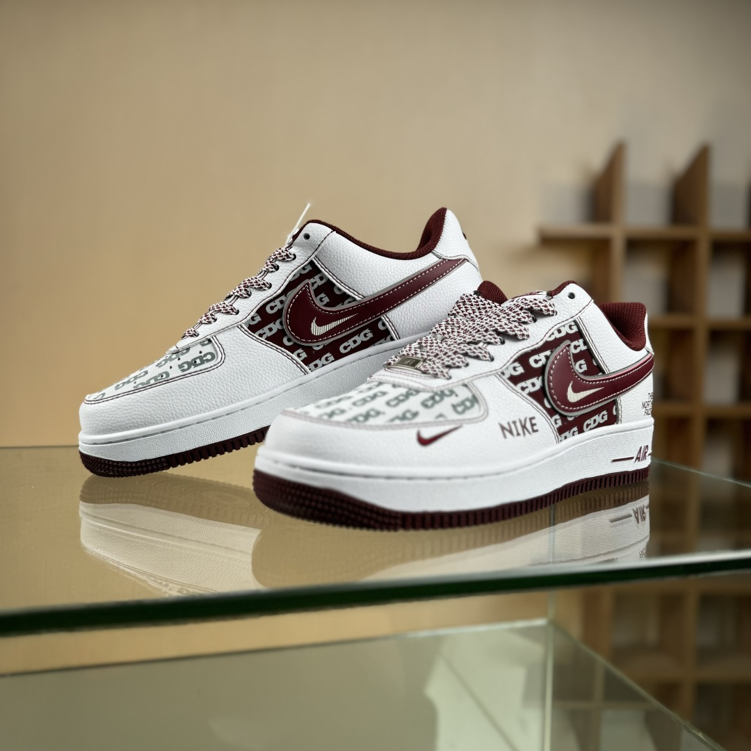 260 Nike Air Force 1 Low 07 x The North Face 白红小勾满天星 SU2305-218