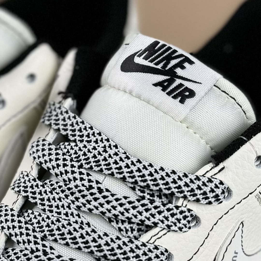 260 NIke Air Force 1 '07 Low “巴宝莉联名——米黑灰电绣”空军一号 低帮 运动鞋 JP8028-062