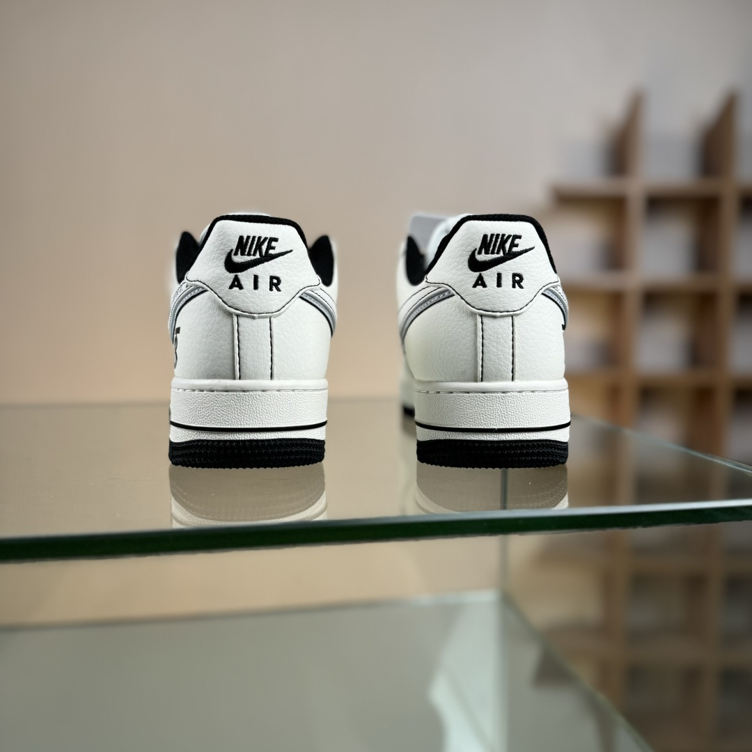 260 NIke Air Force 1 '07 Low “巴宝莉联名——米黑灰电绣”空军一号 低帮 运动鞋 JP8028-062