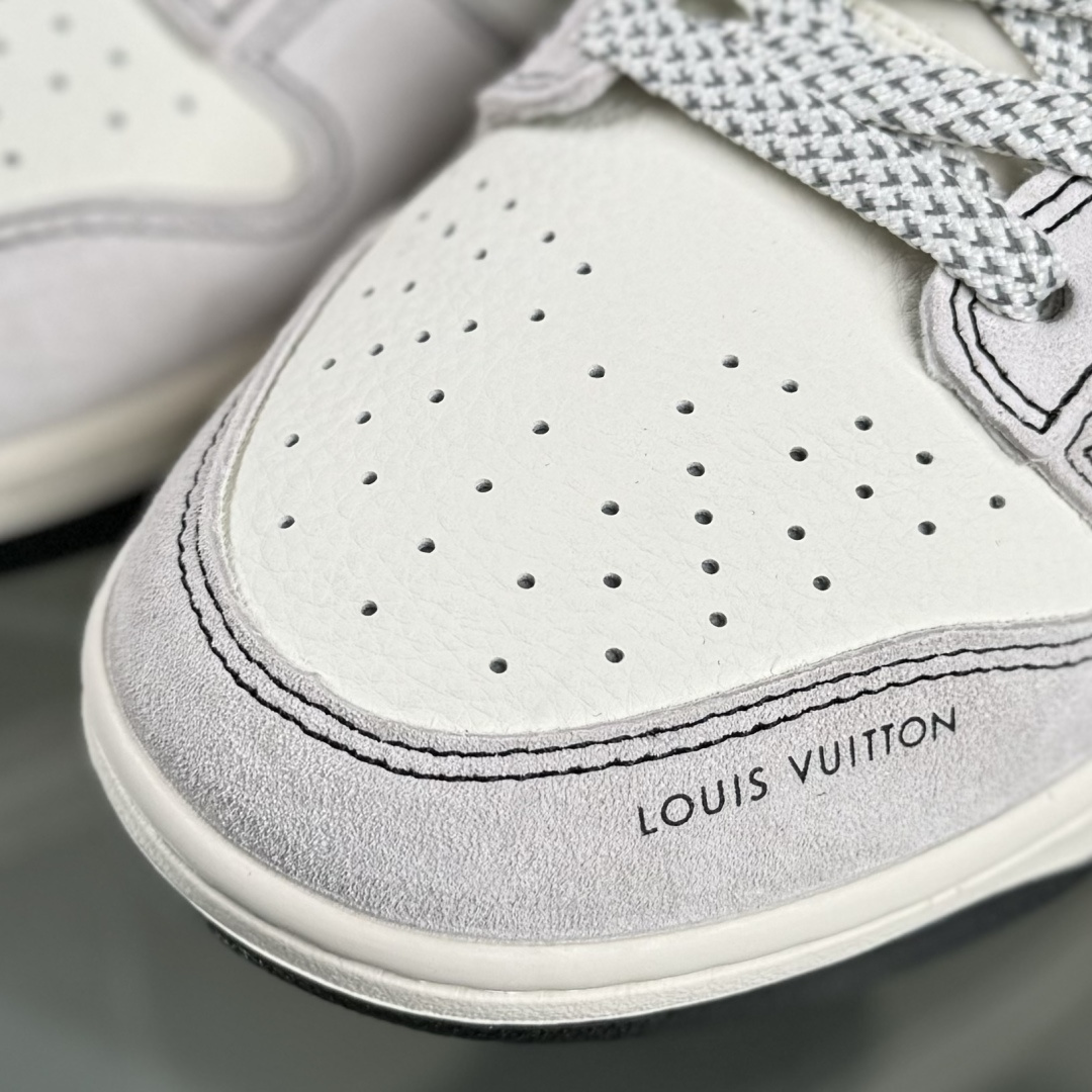 280 Nike SB Dunk Low LV联名 灰猪八红黑小勾 周年高端定制 低帮休闲板鞋 CX5050-Y11