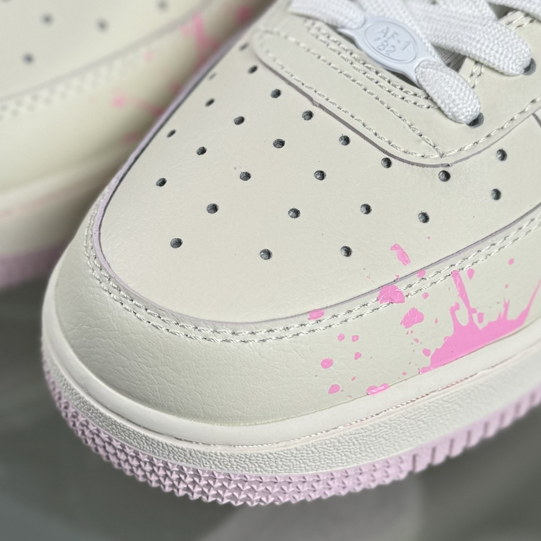 Nike Air Force 1'07 Low ”Purple Pink Sweet Painting” 手绘涂鸦 紫粉甜绘 空军一号 低帮休闲板鞋 FB1839-122