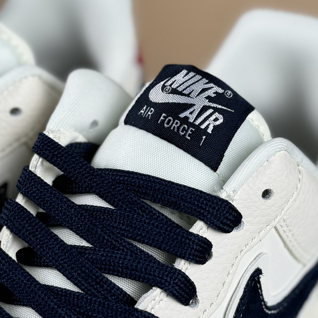 Nike Air Force 1'07 Low 蓝红 米白蓝红猪八革 空军一号低帮休闲板鞋 DD1982-326