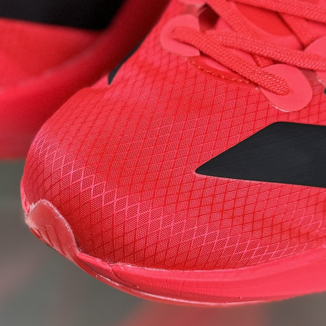 260 外贸版 Adidas Adizero Adios 4 M JR6368 阿迪透气轻盈低帮跑步鞋