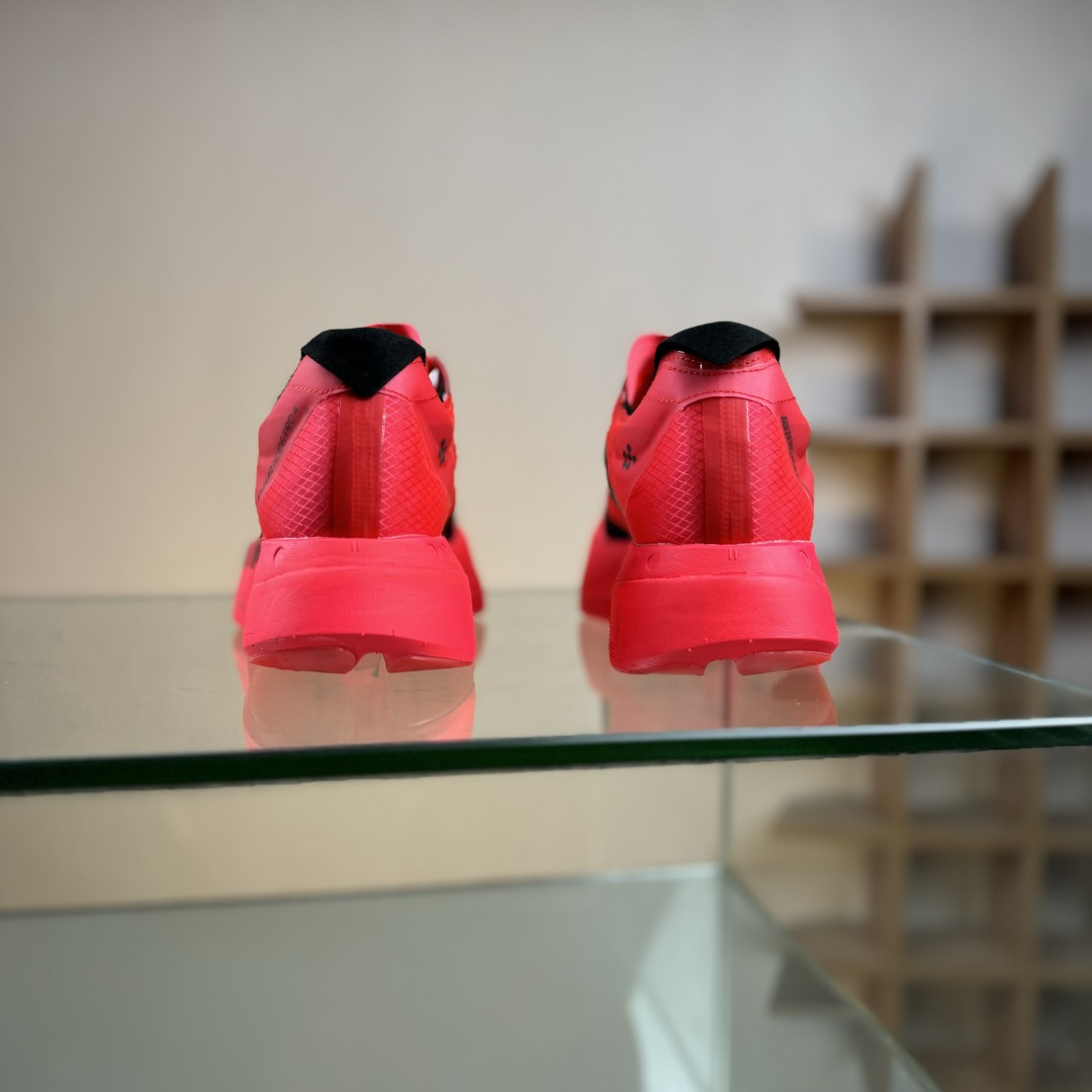 260 外贸版 Adidas Adizero Adios 4 M JR6368 阿迪透气轻盈低帮跑步鞋