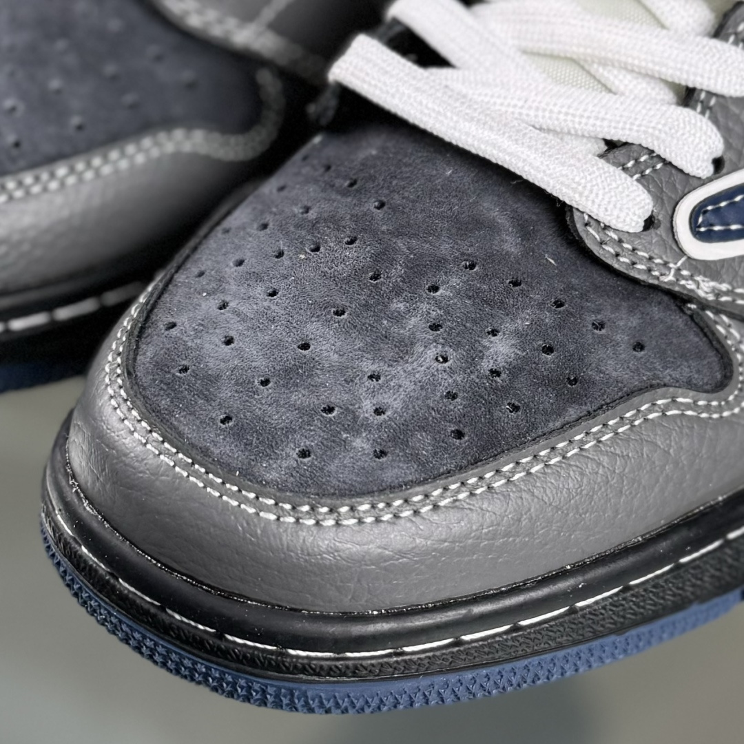 XC版Travis Scott x Fragment Design x Jordan Air Jordan 1 Low OG SP “LV联名——墨兰灰” DZ5899-024