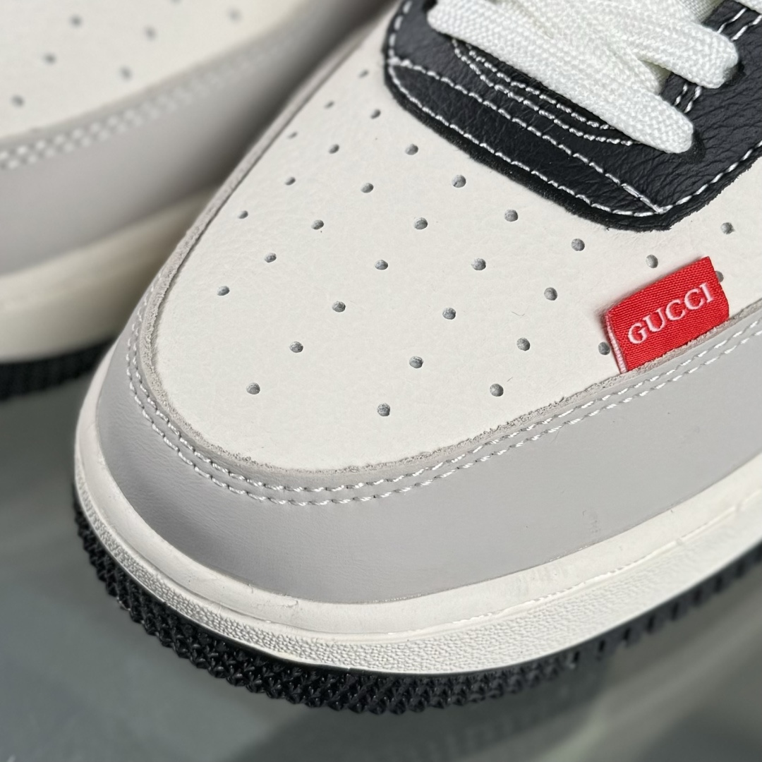 NIke Air Force 1 '07 Low “古驰联名——米黑金拼接”空军一号 低帮 运动鞋 DF0188-104-莆田鞋,莆田鞋货源,高仿鞋,高仿鞋货源,安福档口,莆田高仿鞋,莆田鞋批发,高仿鞋批发,莆田高仿运动鞋,高仿运动鞋,莆田运动鞋 NIke Air Force 1 '07 Low “古驰联名——米黑金拼接”空军一号 低帮 运动鞋 DF0188-104