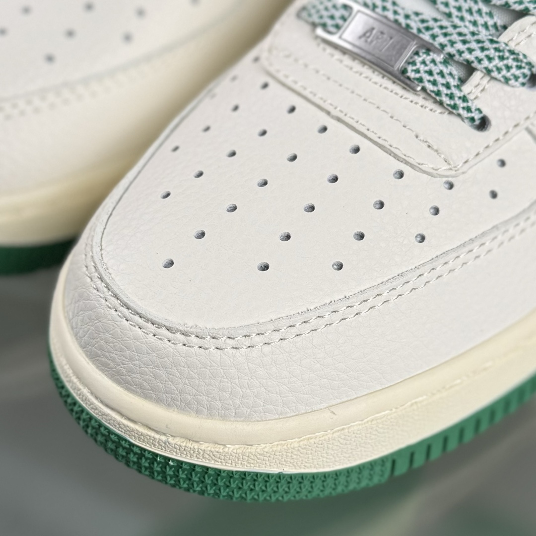 Nike Air Force 1'07 Low 克罗心联名 米绿银 空军一号低帮休闲板鞋 QW5606-260