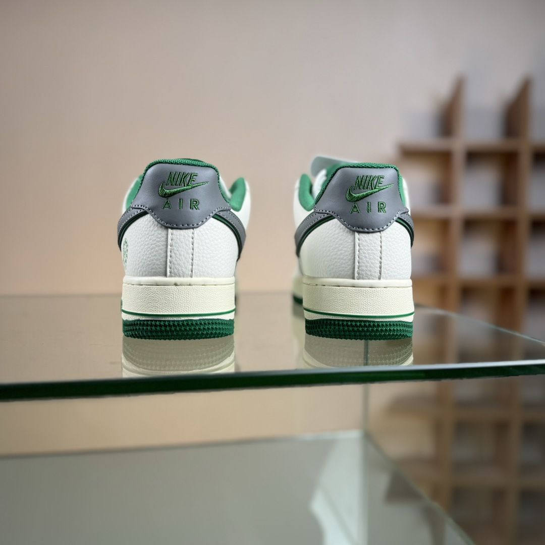 Nike Air Force 1'07 Low 克罗心联名 米绿银 空军一号低帮休闲板鞋 QW5606-260