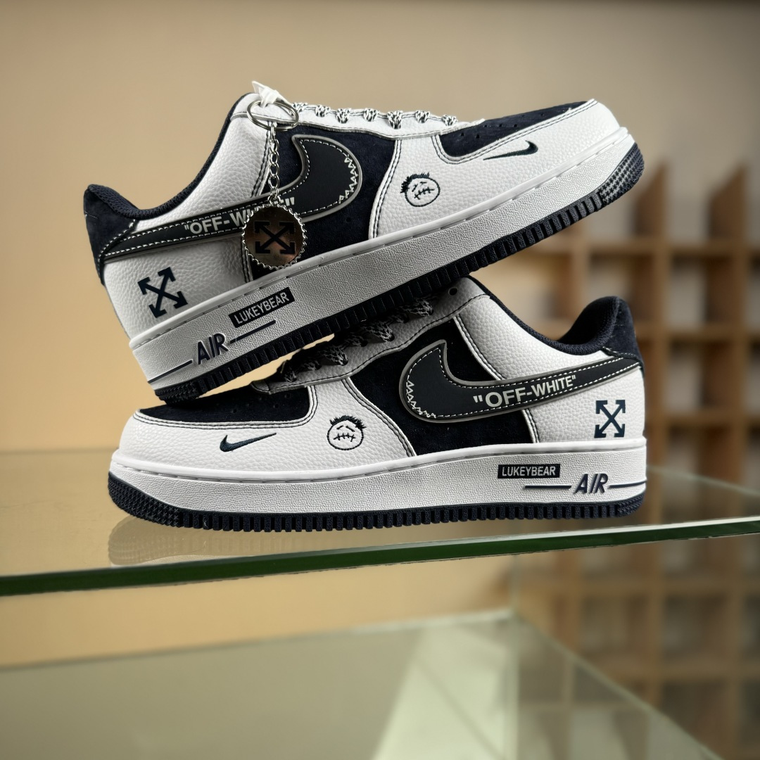 Nike Air Force 1'07 Low 联名 深蓝鬼脸 空军一号低帮休闲板鞋 HV5999-002-莆田鞋,莆田鞋货源,高仿鞋,高仿鞋货源,安福档口,莆田高仿鞋,莆田鞋批发,高仿鞋批发,莆田高仿运动鞋,高仿运动鞋,莆田运动鞋 Nike Air Force 1'07 Low 联名 深蓝鬼脸 空军一号低帮休闲板鞋 HV5999-002